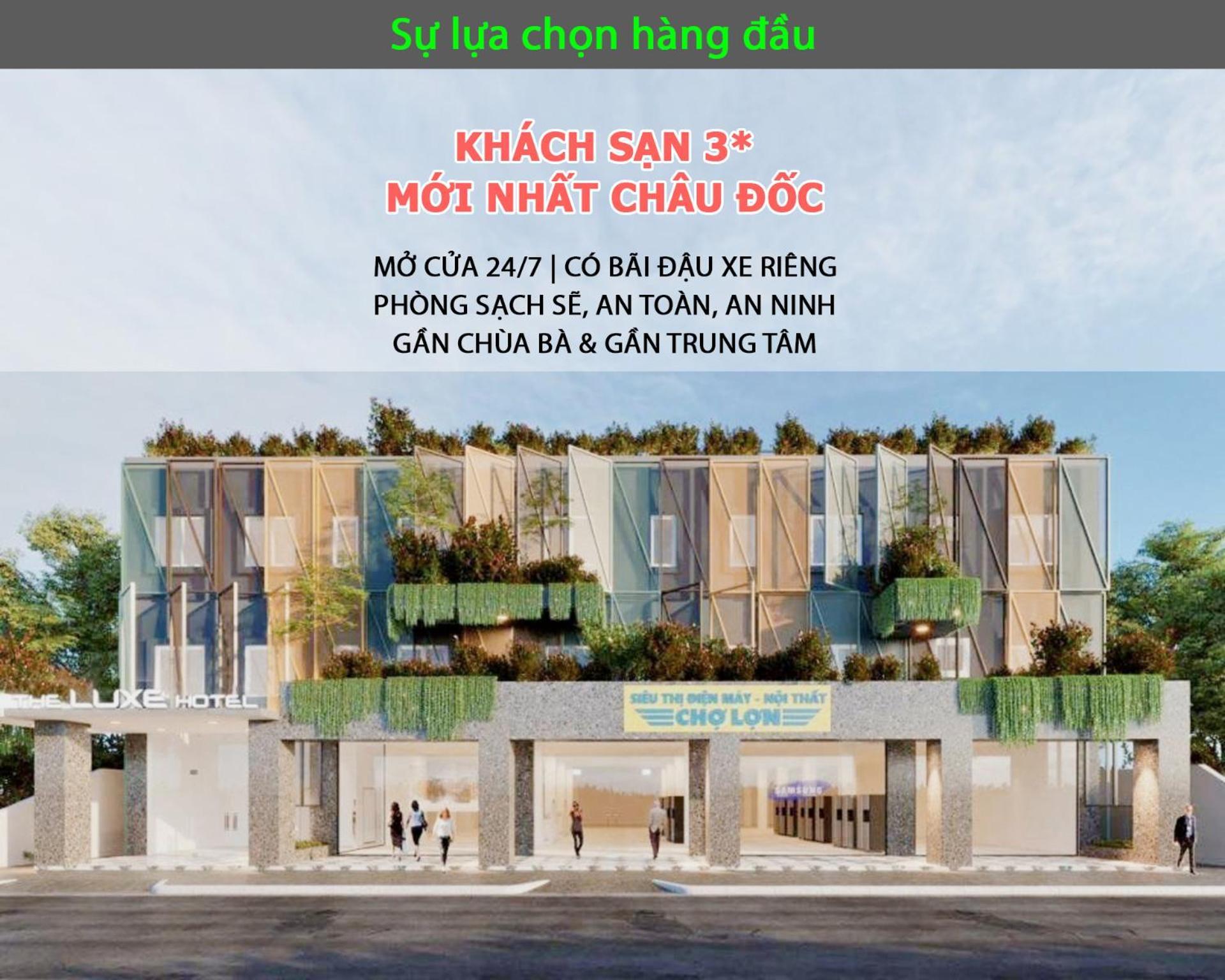 The Luxe Hotel Châu Đốc Exterior foto